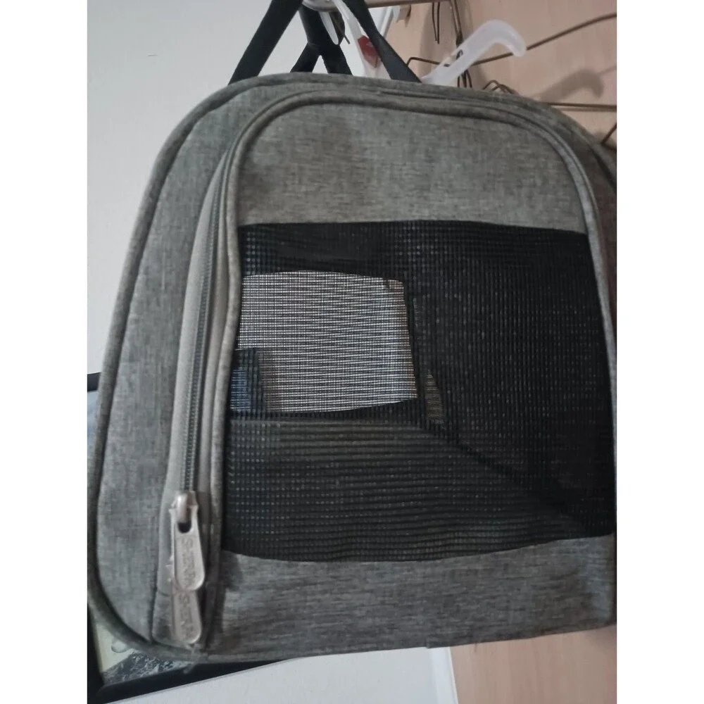SHERPA Element Carrier MEDIUM for Cats and Dogs Up to 16lbs Gray